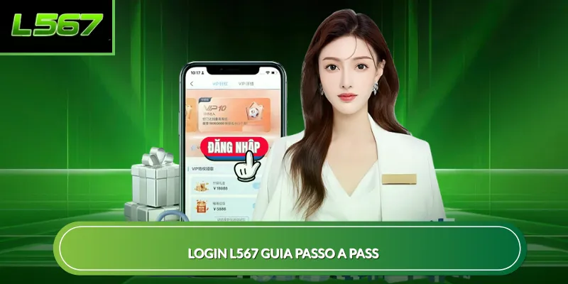 Login L567 guia passo a passo