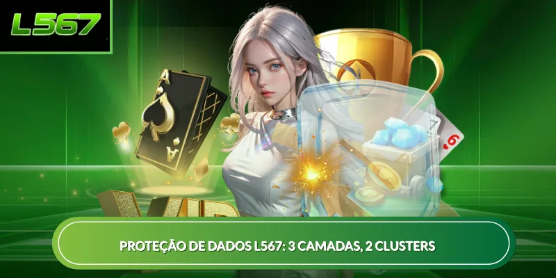 Proteção de dados L567: 3 camadas, 2 clusters