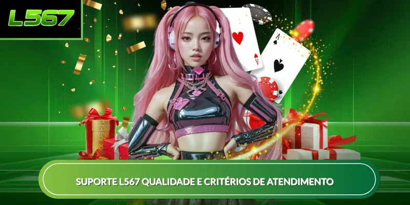 Suporte L567 qualidade e critérios de atendimento
